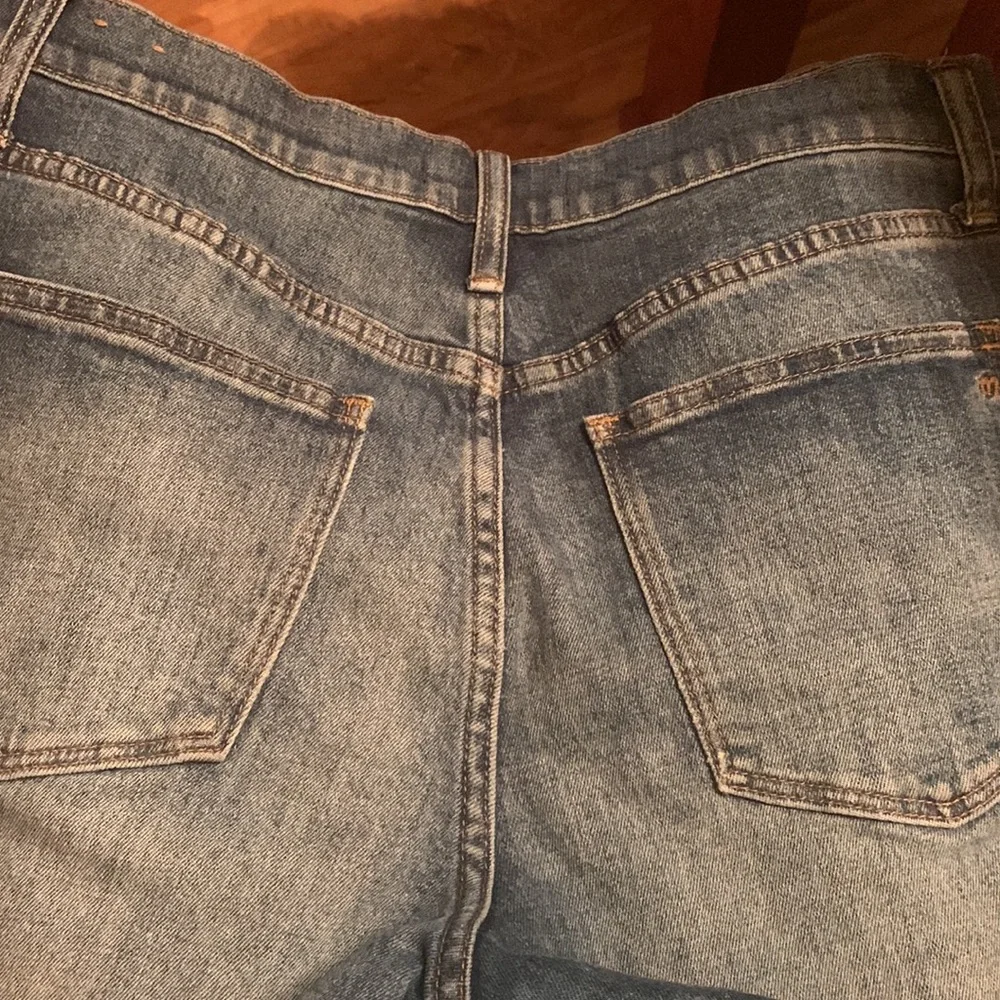 Madewell distressed raw